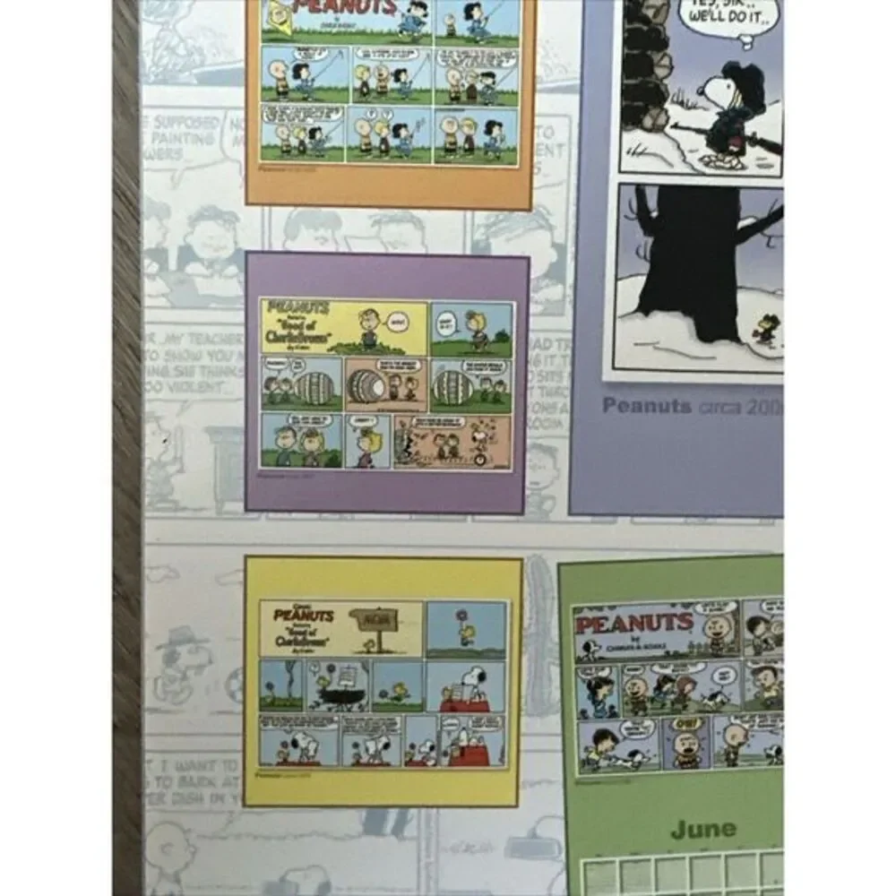 Snoopy Peanuts Through the Decades‎ 2001 - 16 month wall calendar - Daydream